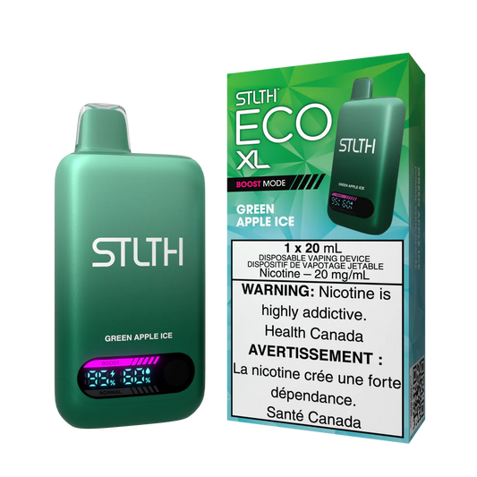 Stlth Eco XL green apple ice 20mg Disposable