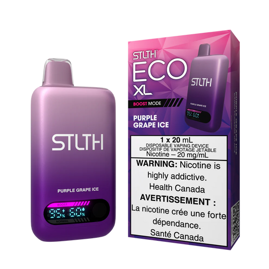 Stlth Eco XL purple grape ice 20mg Disposable