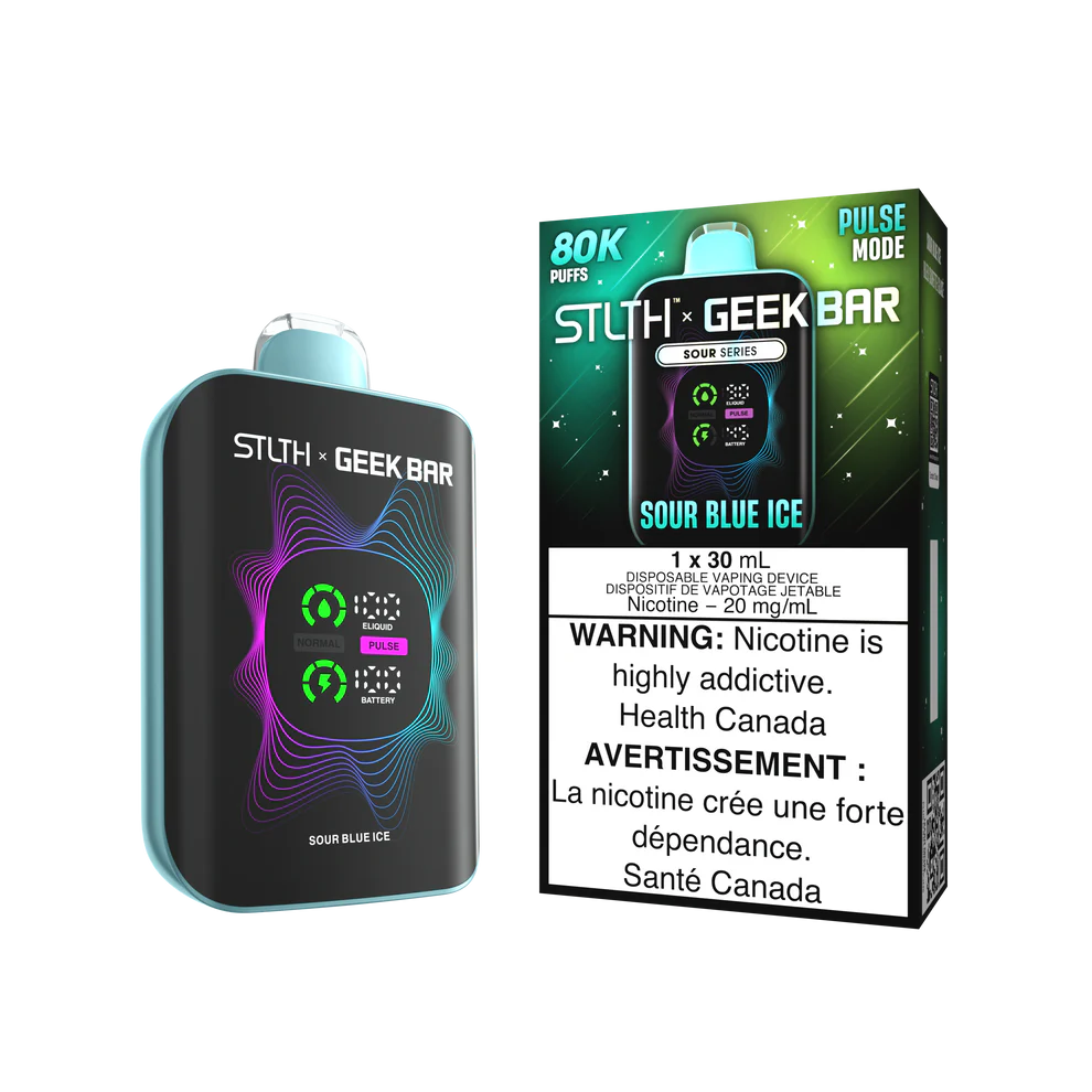 Stlth x Geek Bar sour blue ice 20mg Disposable