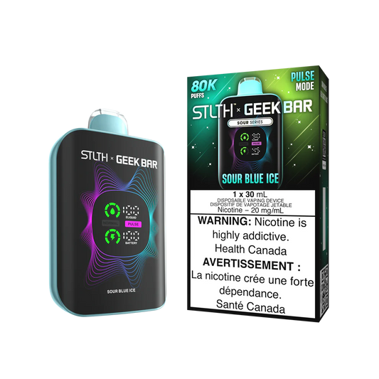 Stlth x Geek Bar sour blue ice 20mg Disposable