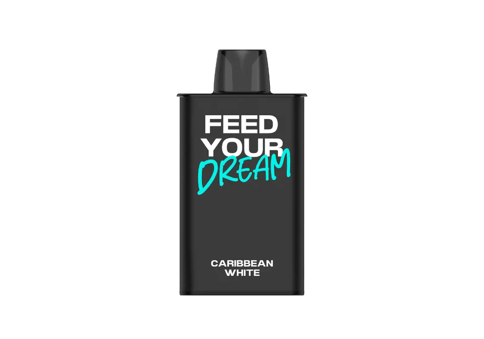 Feed 9k caribbrean white 20mg Disposable Pods