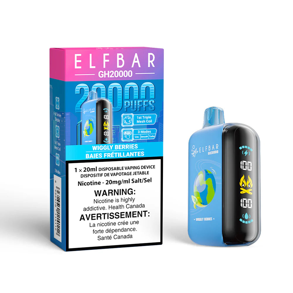 Elf Bar GH 20k wiggly berries 20mg Disposable
