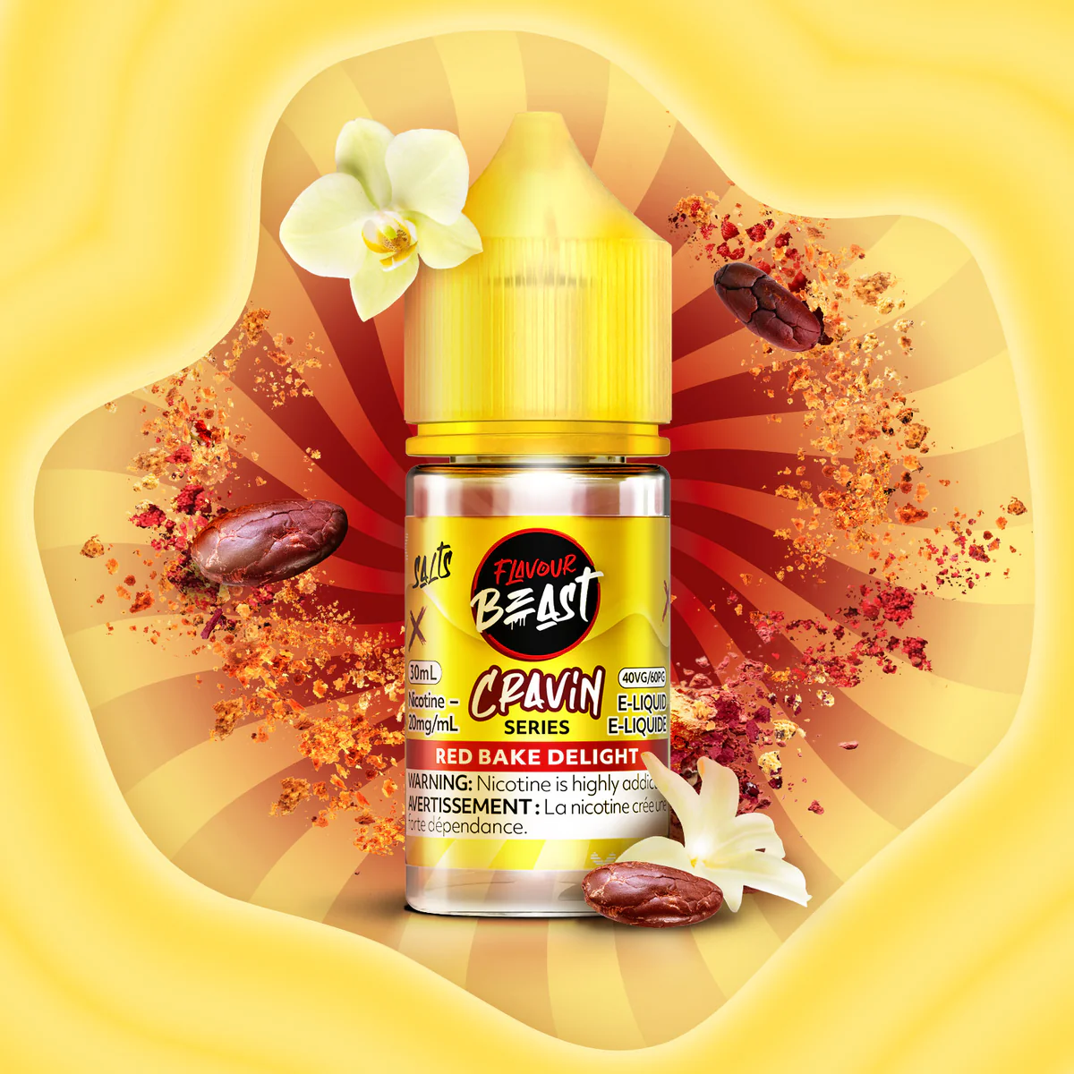 Flavour Beast Cravin red bake delight 20mg E-Liquid 30ml