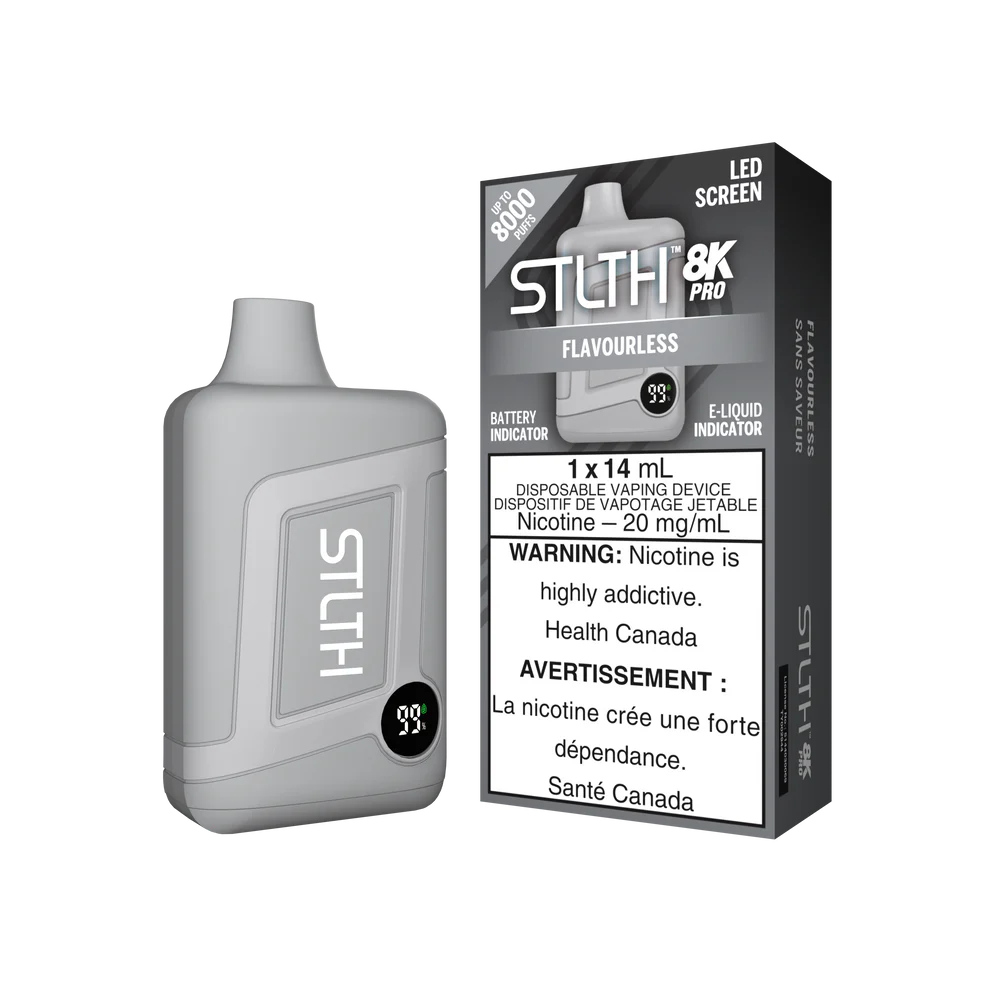 Stlth 8k Pro flavourless 20mg disposable