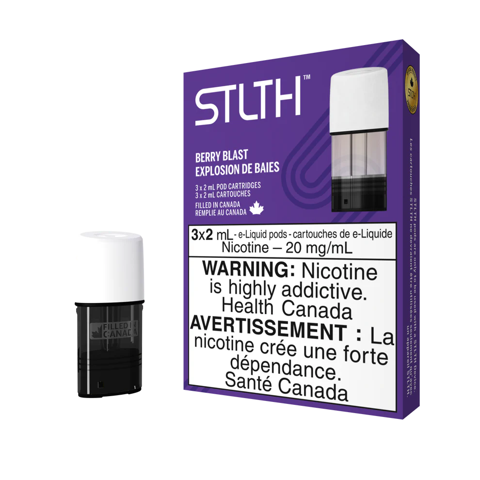 Stlth Bold50 berry blast pods 20mg