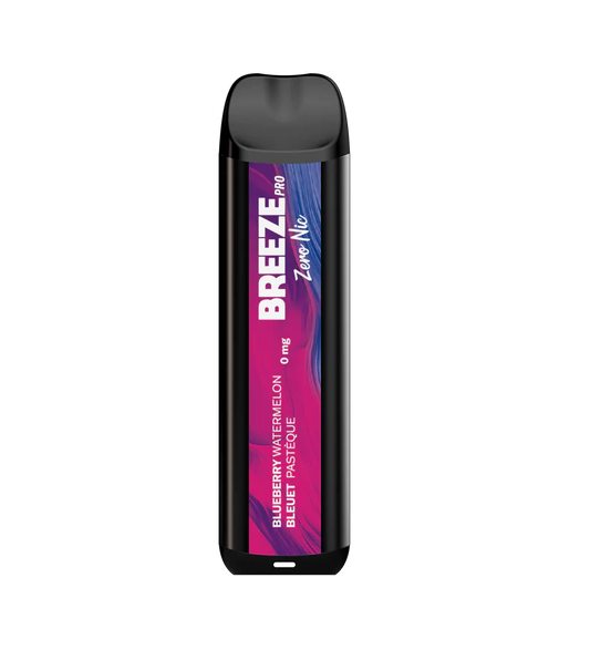 Breeze Zero Nicotine blueberry watermelon 2000 disposable