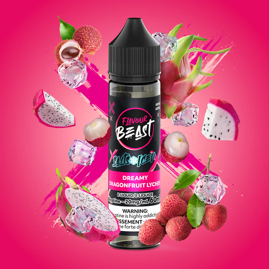 Flavour Beast dreamy dragonfruit lychee iced 20mg E-Liquid 60ml
