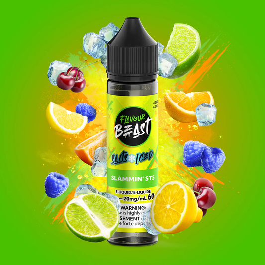 Flavour Beast slammin' sts iced 20mg E-Liquid 60ml