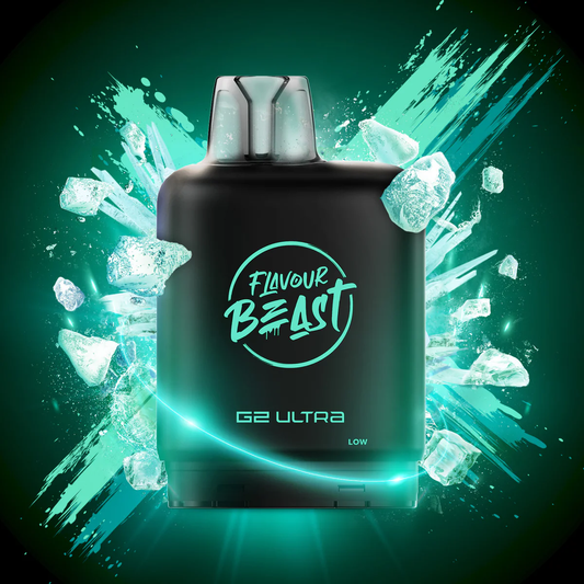Flavour Beast Level X Ultra extreme mint iced 20mg Disposable Pods