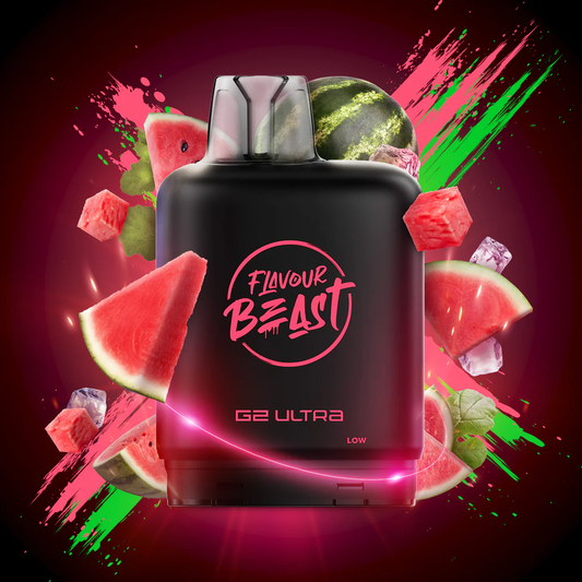 Flavour Beast Level X Ultra weekend watermelon 20mg Disposable Pods