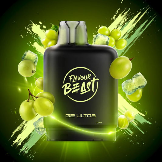 Flavour Beast Level X Ultra wild white grape 20mg Disposable Pods