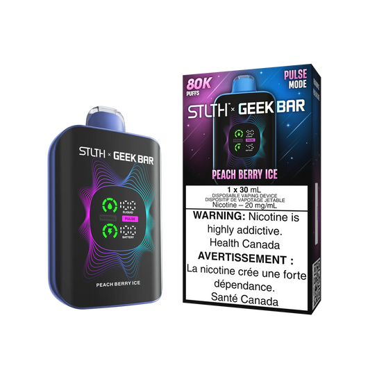 Stlth x Geek Bar peach berry ice 20mg Disposable