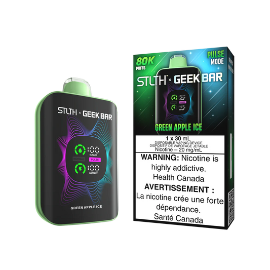 Stlth x Geek Bar green apple ice 20mg Disposable