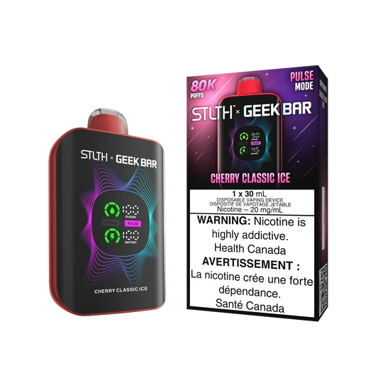 Stlth x Geek Bar cherry classic ice 20mg Disposable