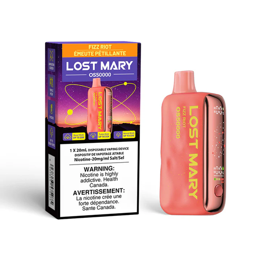Lost Mary OS 50K fizz riot 20mg Disposable