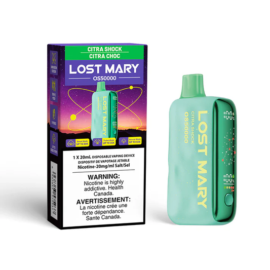 Lost Mary OS 50K citra shock 20mg Disposable
