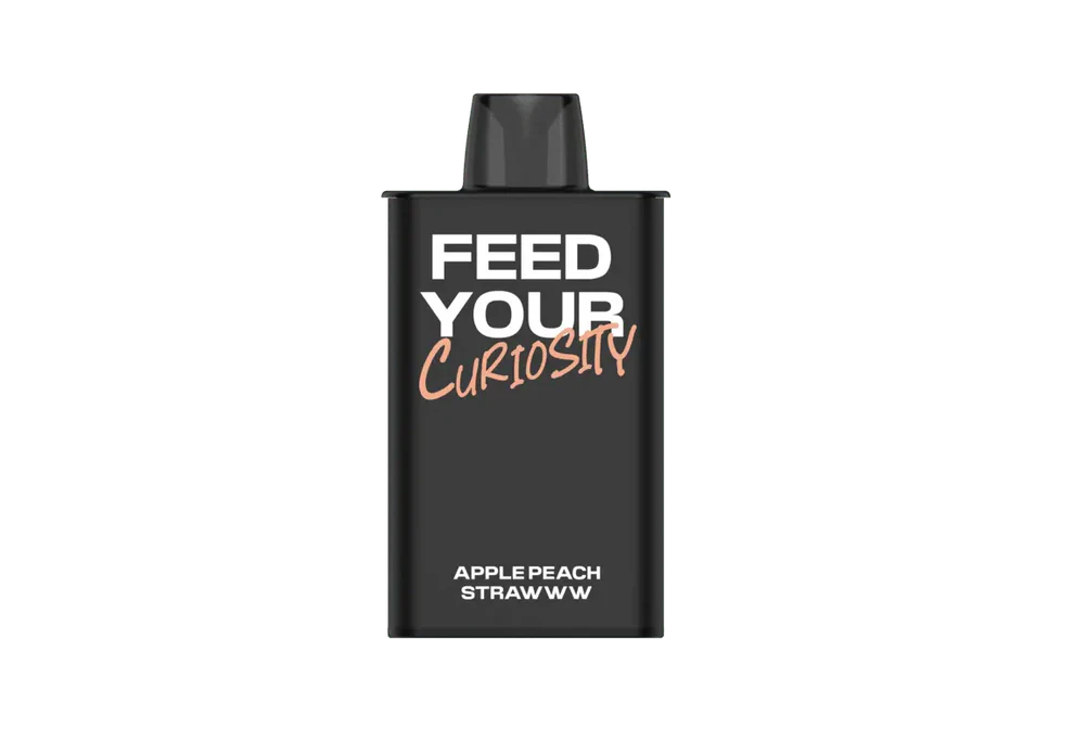 Feed 9k apple peach strawww 20mg Disposable Pods
